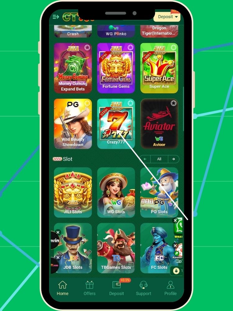 Crazy777 JILI Earning Games In CT777 