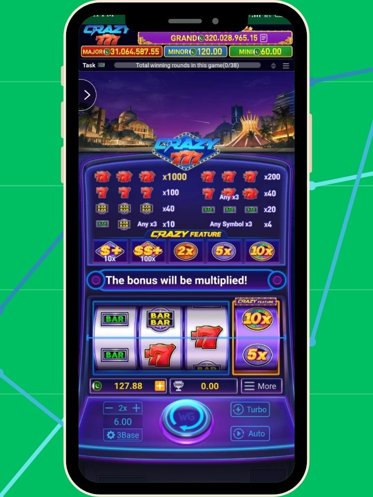 Crazy777 Earning Games In CT777