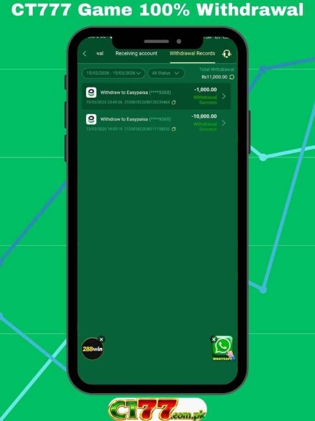 Real 100% Withdrawal CT777 Game APK